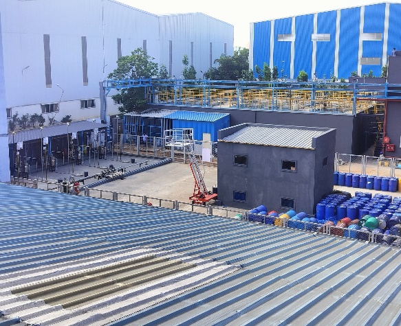 CONSTRUCTION OF IB BLOCK, ETP AND UG TANKS